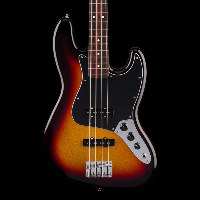 Fender Limited Edition Player II Jazz Bass Rosewood Fingerboard Sparkle 3-Color Sunburst Front Body Detail