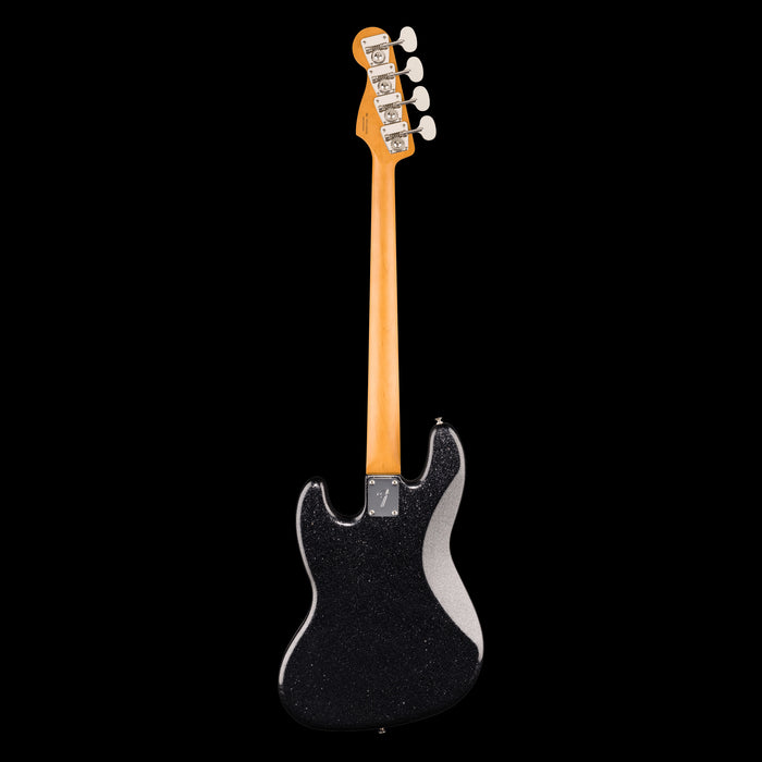 Fender Limited-Edition Gold Foil Jazz Bass Black Sparkle Back