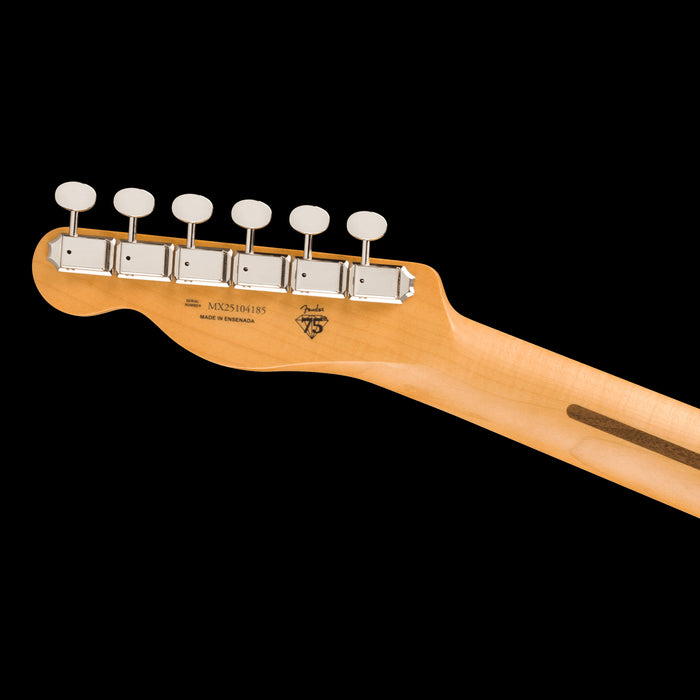 Fender Limited Edition 75th Anniversary Player II Telecaster Dimond Dust Sparkle Headstock Back