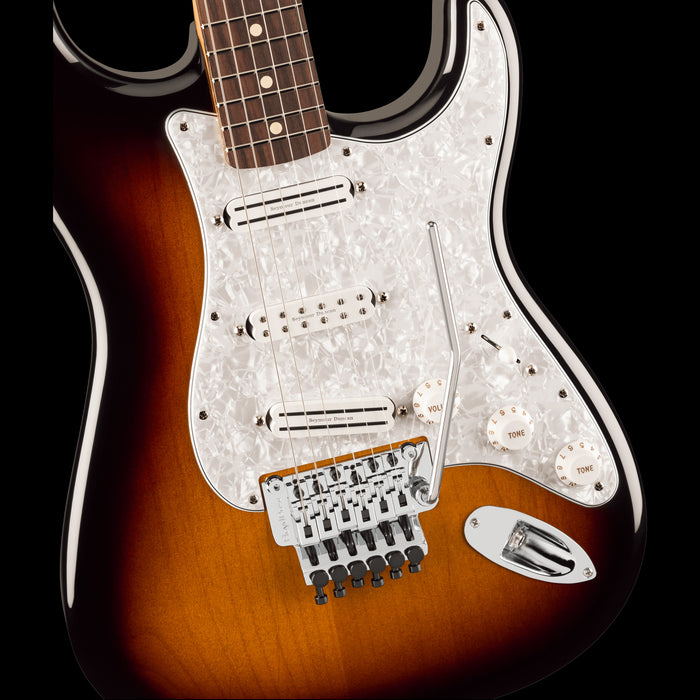 Fender Artist Series Dave Murray Signature Stratocaster 2-Tone Sunburst   Front Body Detail
