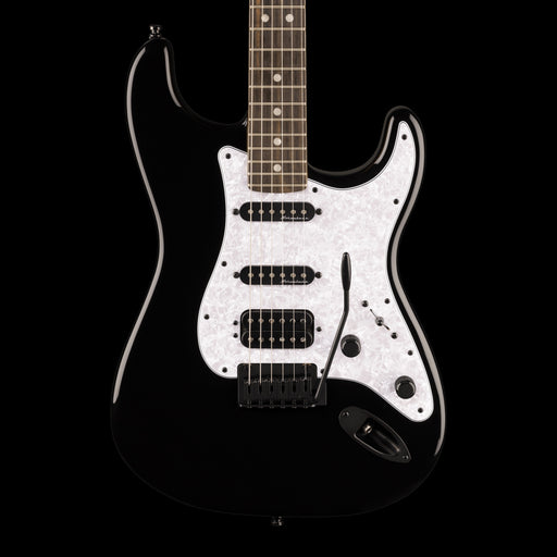Fender Limited Edition Player Fusion Stratocaster HSS Black Front Crop
