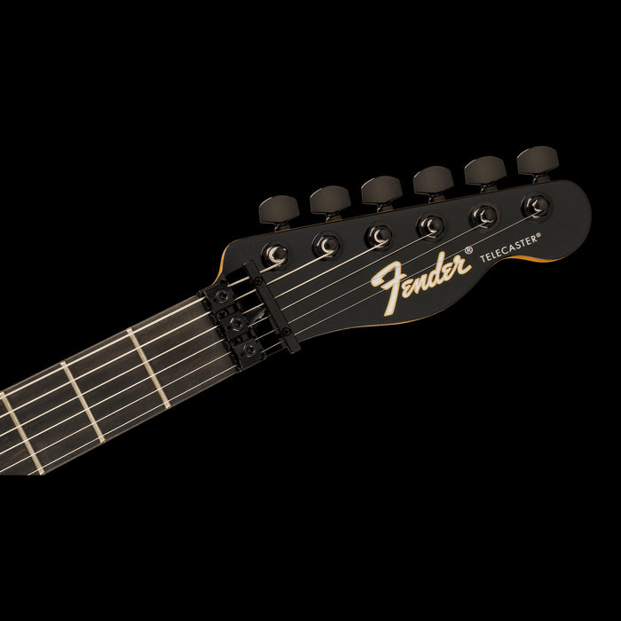Fender Limited Edition Player Fusion Telecaster HH Floyd Rose Aura Metallic Headstock