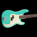 Fender 75th Anniversary Player II Precision Bass Seafoam Green Closeup Body Right