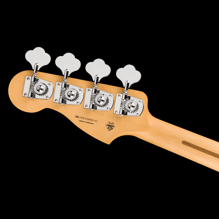 Fender 75th Anniversary Player II Precision Bass Seafoam Green Headstock Back