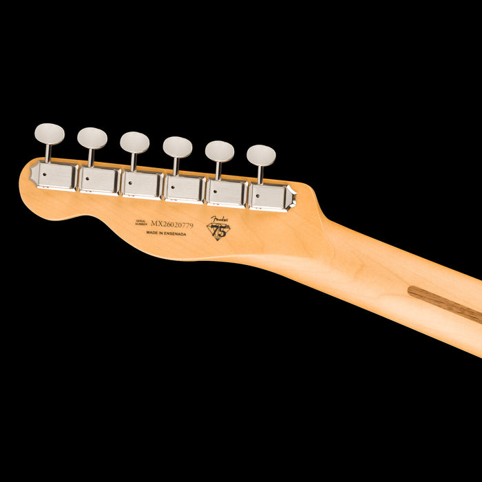 Fender 75th Anniversary Player II Telecaster Aztec Gold Headstock Back