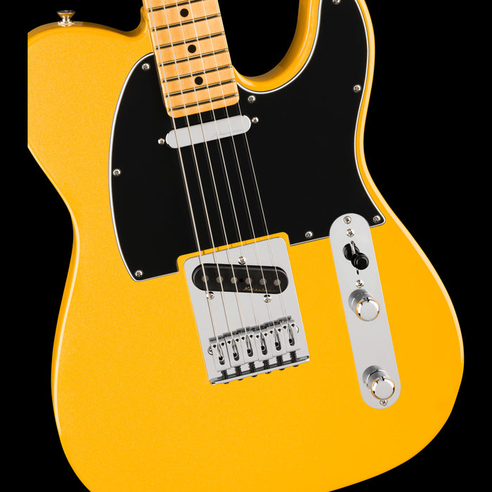 Fender Player II Modified Telecaster Maple Fingerboard Sunshine Yellow Front Body Detail
