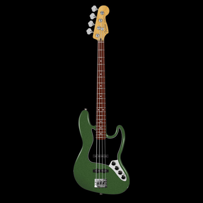 Fender Player II Modified Active Jazz Bass Rosewood Fingerboard Harvest Green Metallic Front 