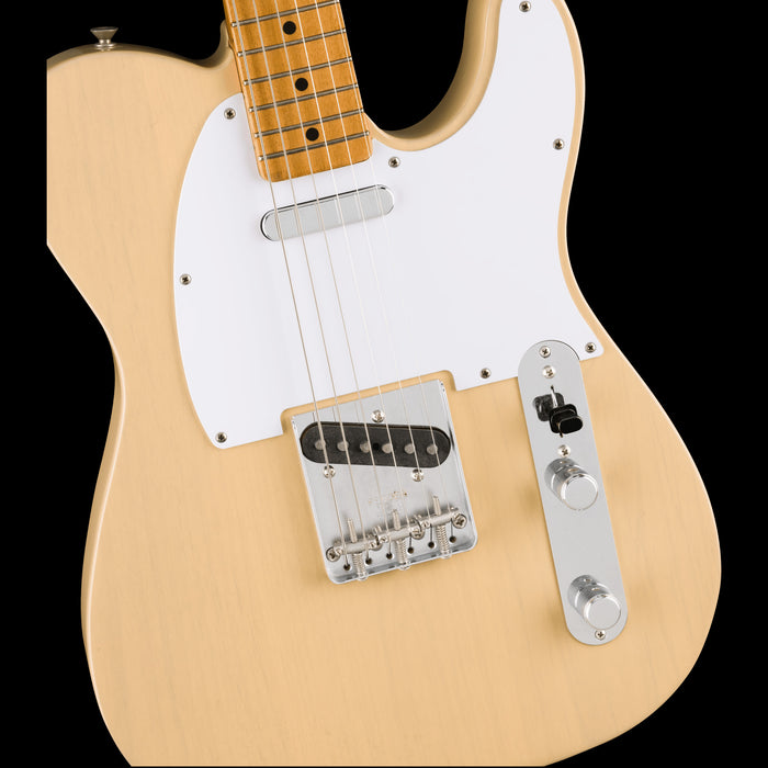 Fender Limited Edition Vintera II Road Worn '60s Telecaster Blonde Front Body Detail 