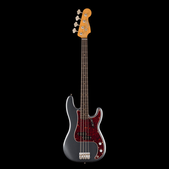 Fender Limited Edition Vintera II Road Worn '60s Precision Bass Charcoal Frost Metallic Front
