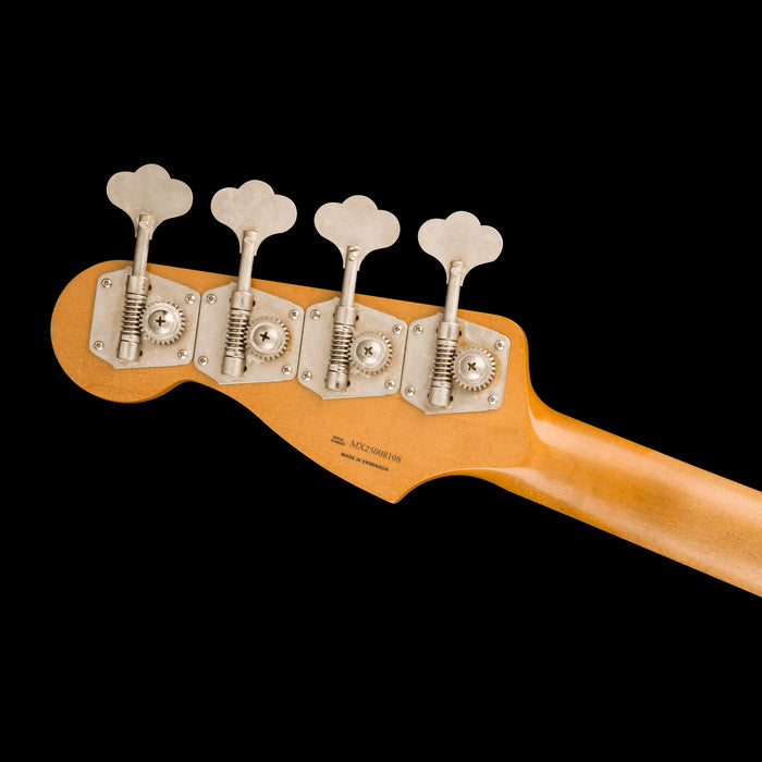 Fender Limited Edition Vintera II Road Worn '60s Precision Bass Charcoal Frost Metallic Headstock Back