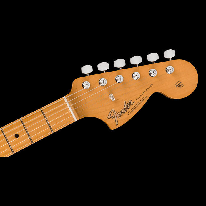 Fender Vintera III Late '60s Stratocaster Olympic White Headstock Front 