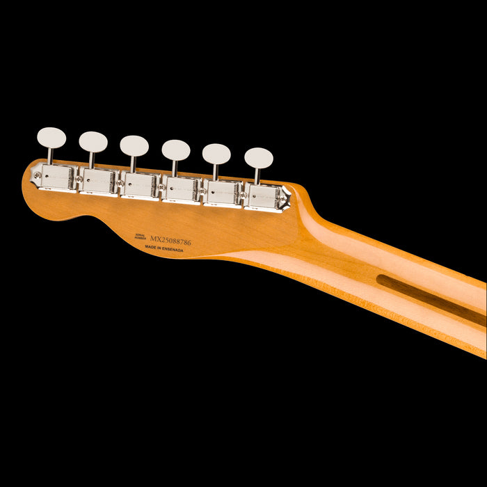 Fender Vintera III Late '50s Telecaster Sherwood Green Metallic Headstock Back 