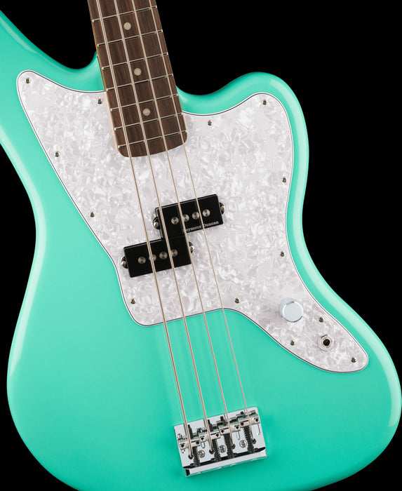 Fender Limited Edition Mark Hoppus Jaguar Bass Sea Foam Green With Gig — Truetone Music