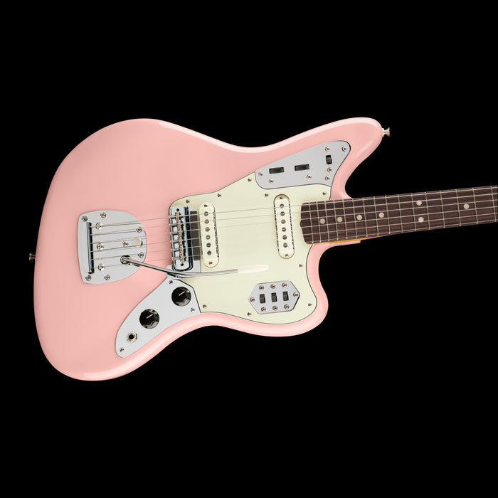 Fender Vintera III Mid '60s Jaguar Shell Pink Contour Body RIght 