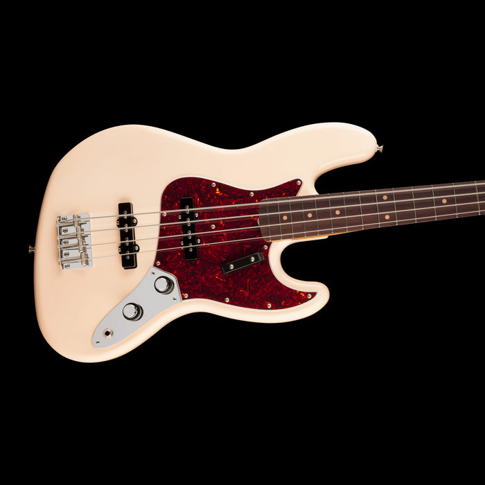 Fender Vintera III Early '60s Jazz Bass Olympic White Contour Body Right
