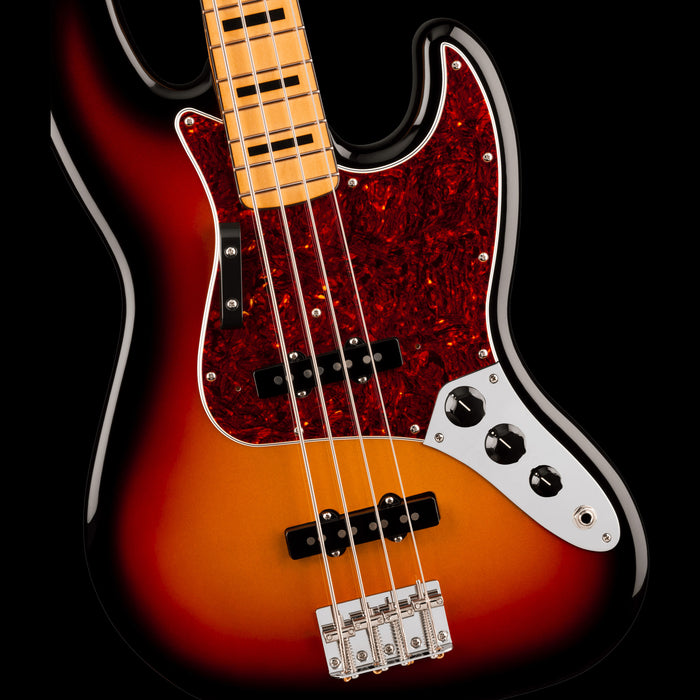 Fender Vintera III Early '70s Jazz Bass 3-Color Sunburst Front Body Detail