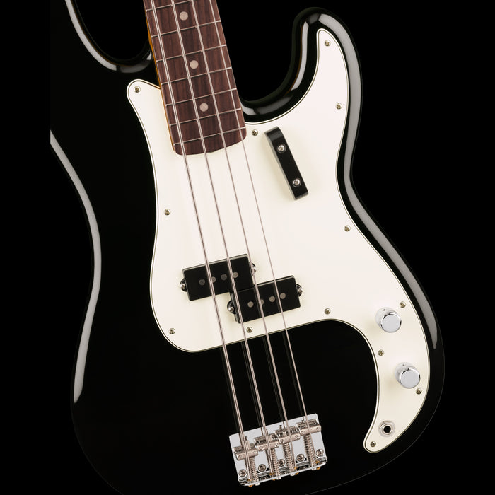 Fender Vintera III Late '60s Precision Bass Black Front Body Detail 
