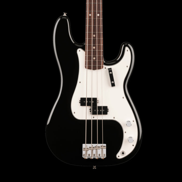 Fender Vintera III Late '60s Precision Bass Black Front Crop 