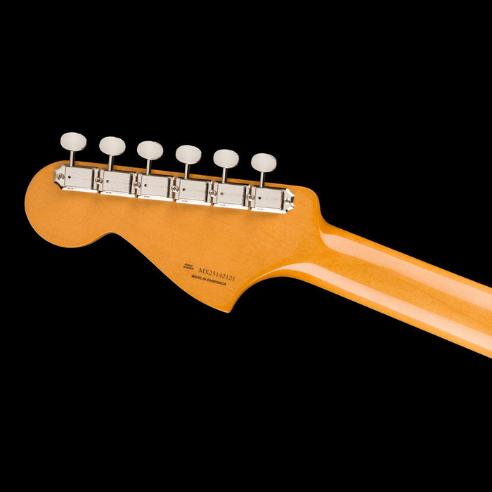 Fender Vintera III Early '60s Bass VI Olympic White Headstock Back 