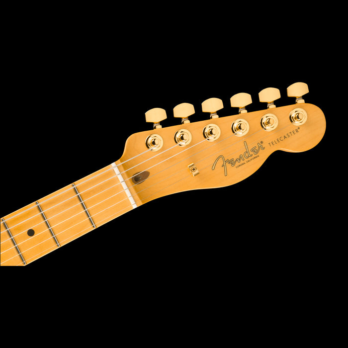 Fender 75th Anniversary American Professional Custom Telecaster 2-Color Sunburst Headstock Front