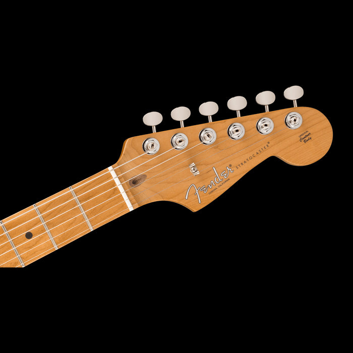 Fender Limited Edition American Professional Classic Stratocaster Daphne Blue Headstock 