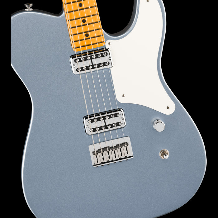 Fender 75th Anniversary American Professional Classic Cabronita Telecaster Ice Blue Metallic Front Body Detail