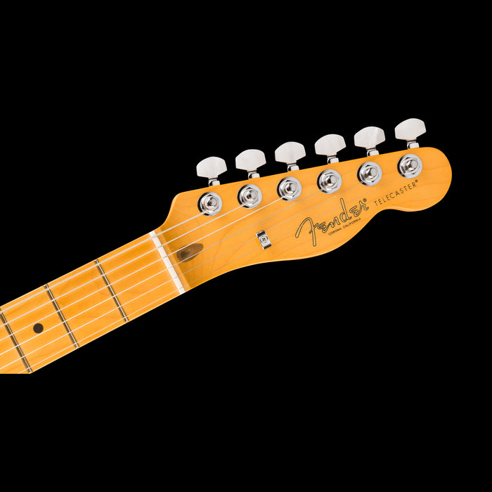 Fender 75th Anniversary American Professional Classic Cabronita Telecaster Ice Blue Metallic Headstock 