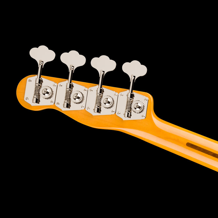 Fender 75th Anniversary American Vintage II 1951 Precision Bass Butterscotch Blonde Headstock Back 