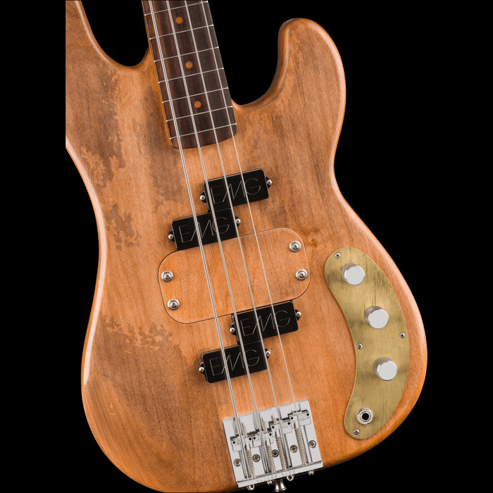 Fender Stories Collection Lee Sklar Precision Bass Natural Front Body Detail 