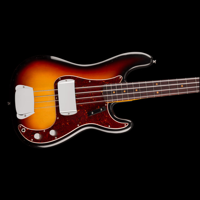 Fender James Jamerson 1962 Precision Bass 3-Tone Sunburst Contour Body Right