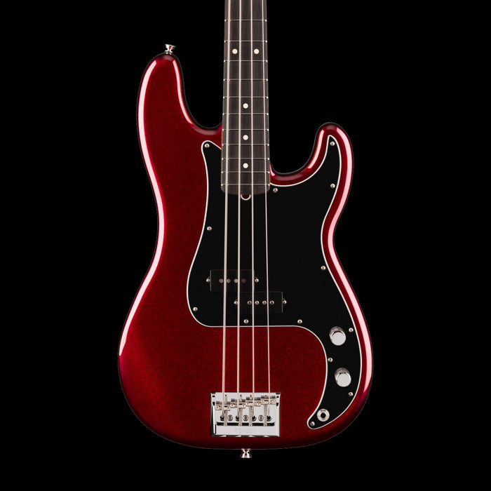 Fender American Professional Precision Bass Rosewood Oxblood Front Crop