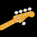 Fender American Professional Jazz Bass V Maple Oxblood Headstock 