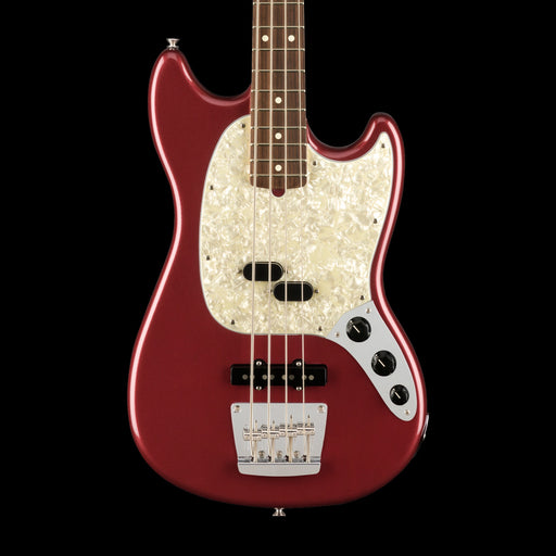 Fender American Performer Mustang Bass Rosewood Fingerboard Aubergine With Gig Bag