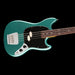 Fender American Professional Classic Mustang Bass Rosewood Fingerboard Faded Sherwood Green Metallic Cloesup Body Right