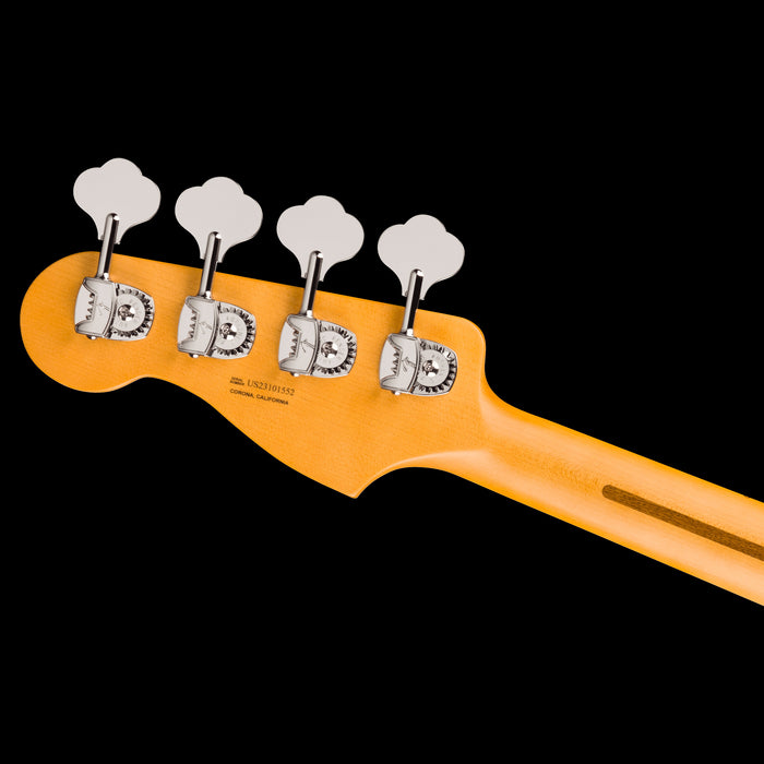Fender American Ultra II Precision Bass Maple Fingerboard Avalanche Headstock Back