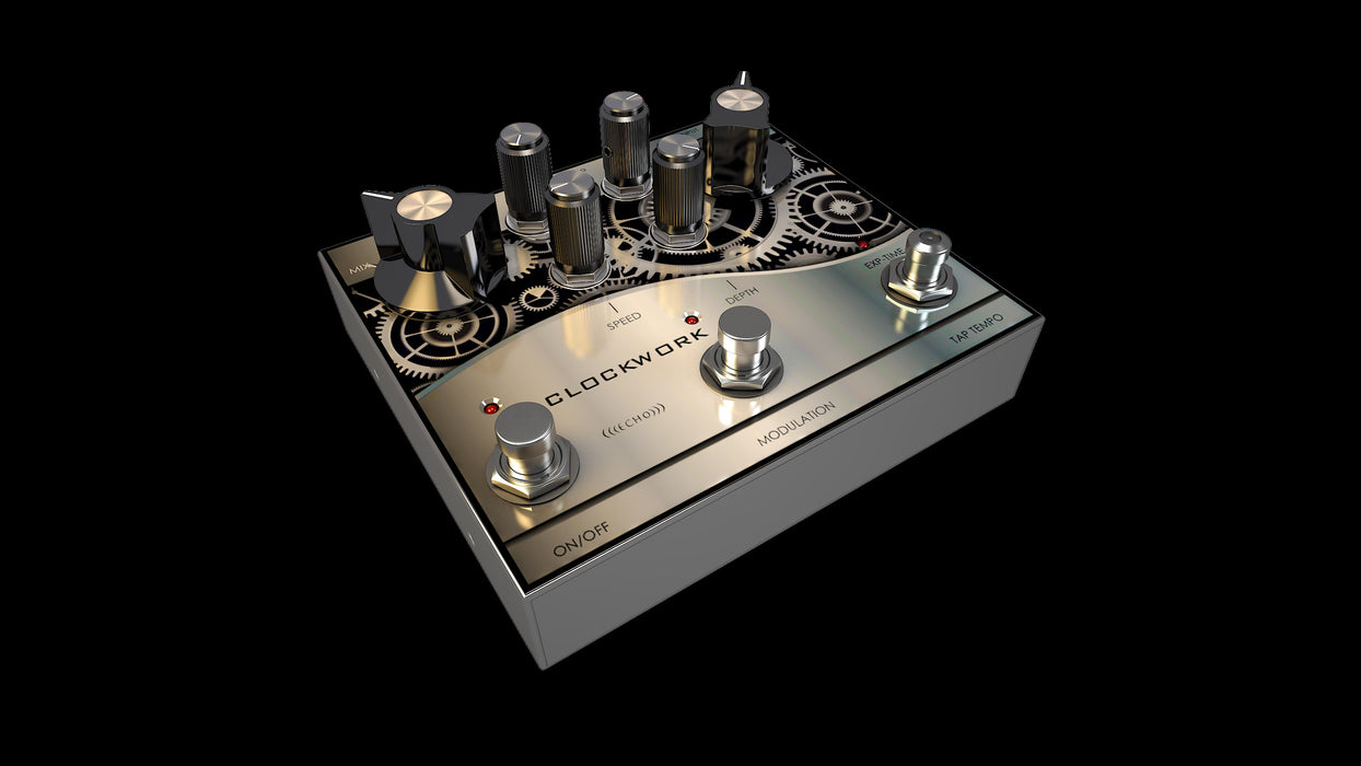 J Rockett Audio Designs Clockwork Echo Guitar Effect Pedal