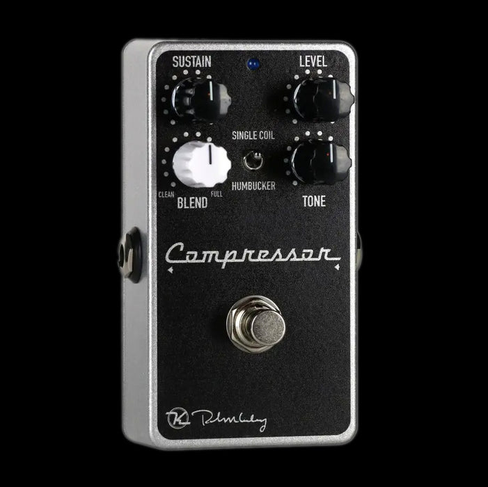 Keeley Compressor Plus 4-Knob Compressor Guitar Effect Pedal Front Angle