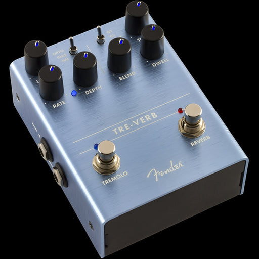 Fender Tre-Verb Tremolo/Reverb Guitar Effect Pedal