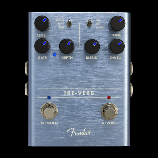 Fender Tre-Verb Tremolo/Reverb Guitar Effect Pedal