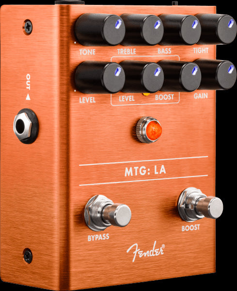 fender mtg tube distortion pedal Fender MTG: LA Tube Distortion Guitar Effect Pedal — Truetone Music