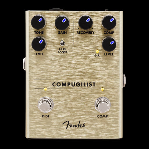 Fender Compugilist Compressor/Distortion Guitar Effect Pedal