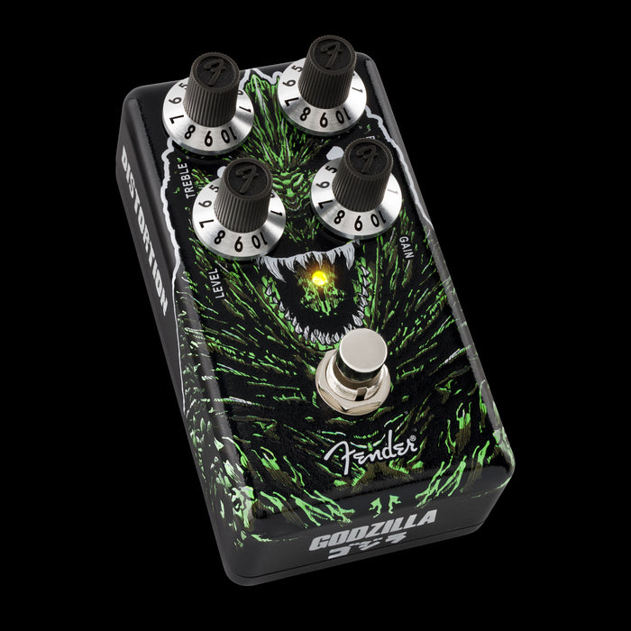 Fender Godzilla Distortion Pedal Detail Left