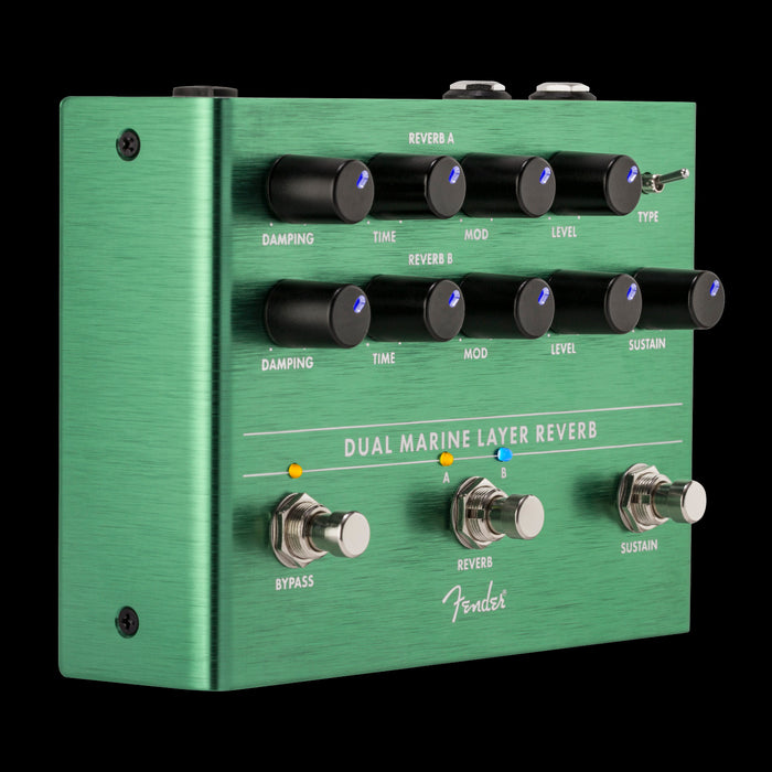 Fender Dual Marine Layer Reverb Guitar Effect Pedal