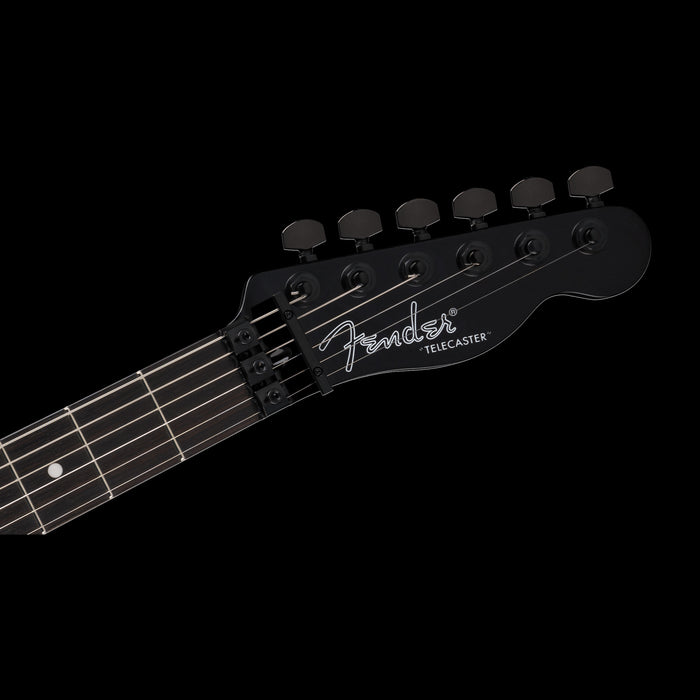 Fender John 5 Phantom Telecaster Black Headstcok Front 