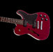Fender Artist Series Jim Adkins JA-90 Telecaster Thinline Crimson Red Transparent Electric Guitar Contour Body Left