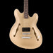 Fender Tom DeLonge Starcaster Chrome Hardware Satin Shoreline Gold Front Crop