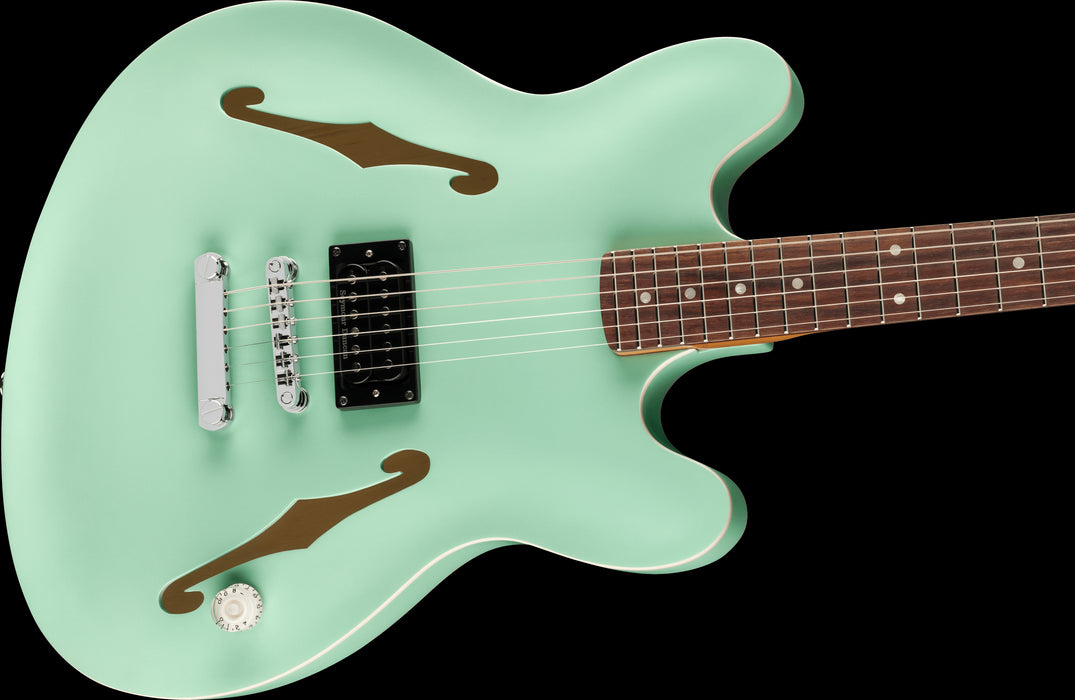 Fender Tom DeLonge Starcaster Satin Surf Green With Case