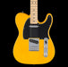 Fender Standard Telecaster Maple Fingerboard Black Pickguard Butterscotch Blonde Electric Guitar Front Crop