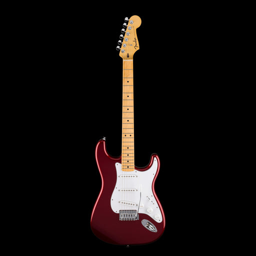 Fender Standard Stratocaster Maple Fingerboard White Pickguard Candy Cola Electric Guitar Front