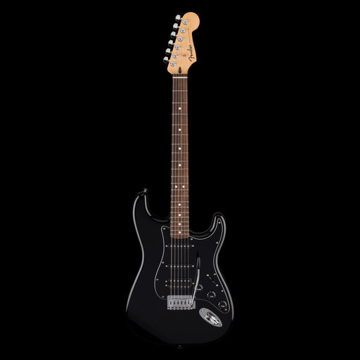 Fender Standard Stratocaster HSS Laurel Fingerboard Black Pickguard Black Electric Guitar Front
